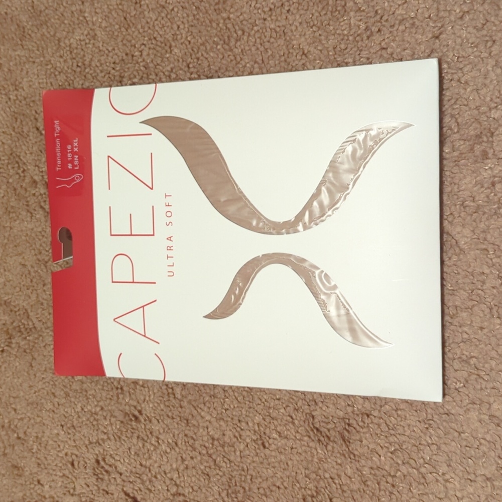 NEW Capezio transition tights dance matte semi-opaque XXL
